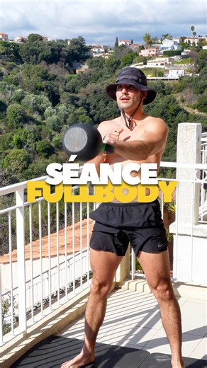 La séance ici 👇 Pas besoin de machines sophistiquées ou de salle. Juste un kettlebell, un peu d’espace et 30 minutes devant toi. Commence par t’échauffer pendant 5’. Puis lance un EMOM de 24’ avec : - Minute 1 : 15 Swing à 1 bras - Minute 2 : 7 Press à 1 bras - Minute 3 : 10 Thruster à 1 bras - Minute 4 : 10 Squat à 1 bras ➡️ Change de côté toutes les 4’ (après les squats) Jusqu’à atteindre 24’ = 3 tours par côté. EMOM = tu fais tes reps dès le début de la minute, tu récupères le reste du temps