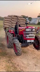 Mahindra Tractor 🚜 Trolley Pair wala #dkgvideo#automobile #tractorvideo #ai #jcbvideo #shorts #short