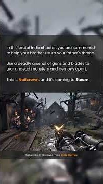 Wield a brutal arsenal of guns and blades to rip monsters to pieces