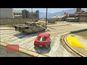 GTA V: How To Steal A Rhino TANK From Fort Zancudo! (Easiest Way)