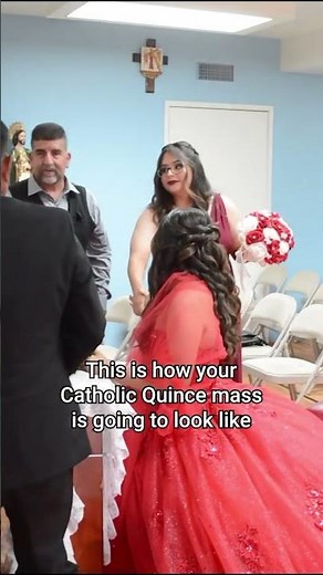This is how your Catholic Quince mass is going to look like⛪️ #quinceañera
