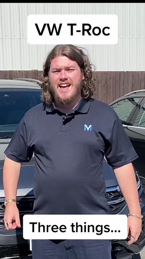 Thre things Adam likes about the VW T-Roc R Line #carsoftiktok #cartok #vw