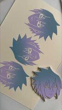🖤 #sasuke #sasukeuchiha #naruto #anime #linocut #printmaking #lesprints #narutoshippuden #linoprint