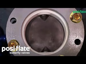 Posi-flate butterfly valve operation