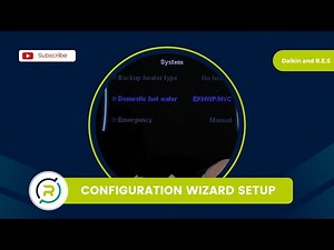 HOW TO: Set Up Daikin Heat Pump Configuration Wizard Setup