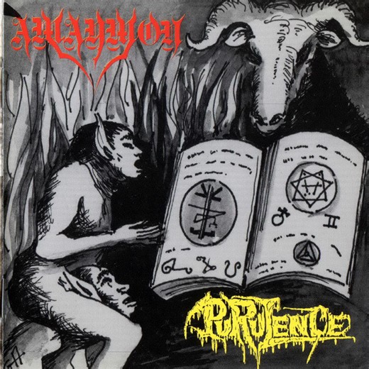 Amaymon / Purulence - Split CD