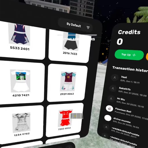 My favourite kit codes #vrfs