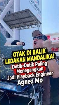 THE BRAIN BEHIND THE MANDALIKA EXPLOSION! The Most Tense Moments as Agnez Mo's Playback Engineer