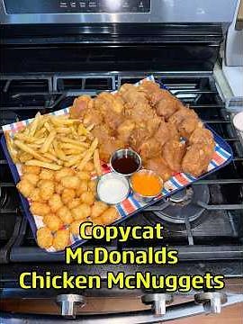 Copycat McDonalds Chicken McNuggets.