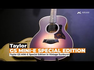 Taylor GS MINI E Special Edition in Vintage Sunburst