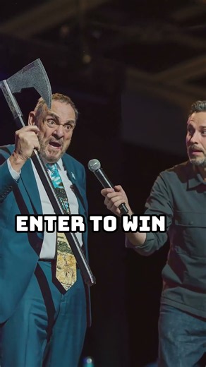 LOTR Fans! Win this Gimli Battle Axe SIGNED by John Rhys-Davies!
