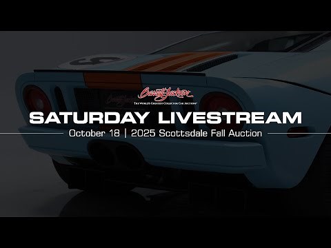 Super Saturday Livestream Replay "All the cars, all the time" // Barrett-Jackson 2025 Fall Auction