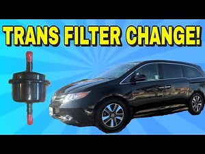 HOW TO CHANGE/REPLACE TRANSMISSION FILTER ON 11 12 13 14 15 16 17 HONDA ODYSSEY