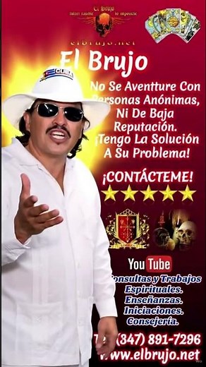 No Se Aventure Con Personas Anónimas, Ni De Baja Reputación, Yo Soy El Brujo Lo Puedo Ayudar