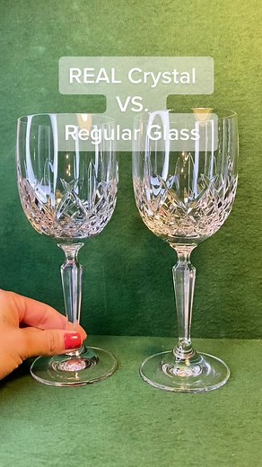 Comparison: REAL Crystal Wine Glasses Vs. $5 Wine Glasses