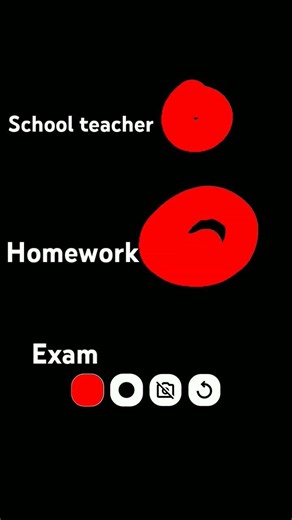school teacher vs homework vs exam