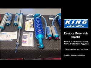 King Shocks for the Chevy Colorado - Front & Rear ZR2 Bison Installation