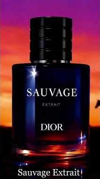 Dior Sauvage Extrait - Sauvage With Oud - July 31st Release #diorsauvageextrait