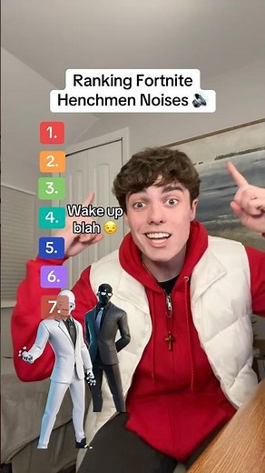 Ranking Fortnite Henchmen Noises 🔊