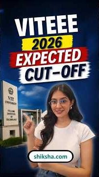VITEEE Cut Off 2026 Expected | VITEEE Marks vs Rank 2026, VITEEE Cutoff, VITEE Result #viteee
