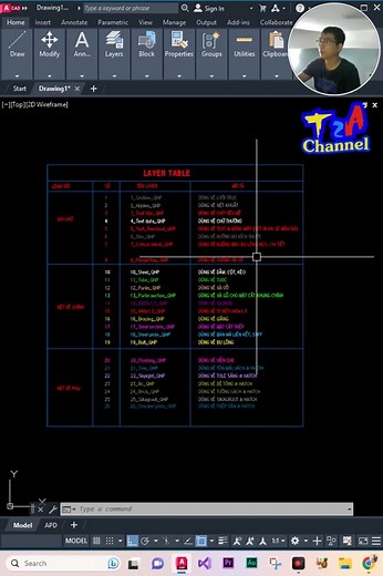 Lệnh LAYISO trong autocad #autocad #autocaddrawing #autocadtutorial #autocad2d #autocadtip #autocaddesigning