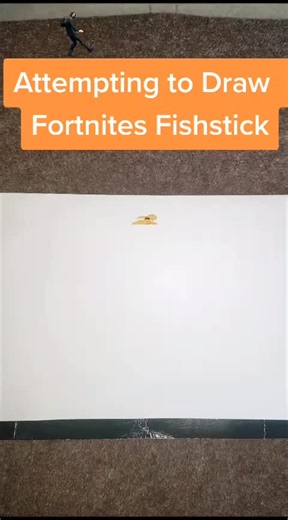 Attempting to Draw Fortnite's Fishstick