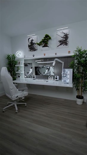 Fabian_setup | Here’s my new build.🤍😮‍💨 Still missing a few details. What would you rate it? . . . . #gamer #pcgaming #gamingroom #setup #desksetup | Instagram