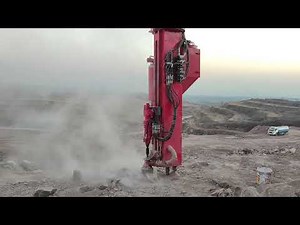 Hydraulic rock drill and splitter, Hard rock blast-free solution