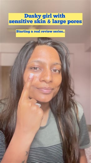 Large Pores + Sensitive Dusky Skin Tried This | Real Results #skincarereview