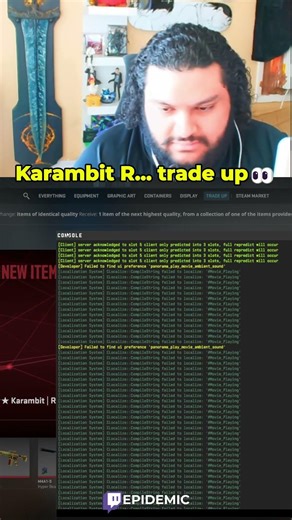 Karambit R... trade up👀