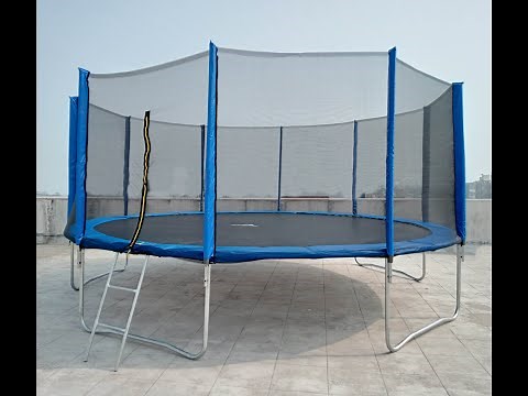 Dolphy Jumping Trampoline with Enclosure net - 16 Feet DCTL0011