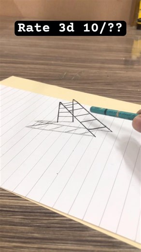 3d illusion Stairs Drawing easy, how to draw 3d realistic stairs, creativity, drawing shorts,