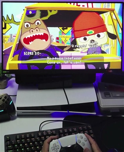 PaRappa the Rapper Recomp: O Clássico do PlayStation em Tela Widescreen!