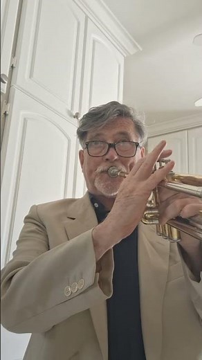 A safe way to work on the trumpet high range. Approach from the mid and low range in one breath.