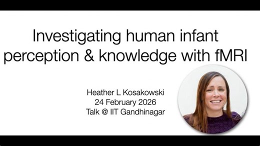 Investigating Human Infant Perception Knowledge with fMRI | Vaibhav Tripathi