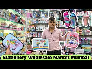 Wholesale Stationary Market Mumbai |Fancy Imported Kids stationary & Gift Items wholesale #crawford