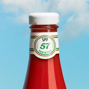 Always be prepared with thick & rich Heinz Ketchup -- SPF 57. | Heinz