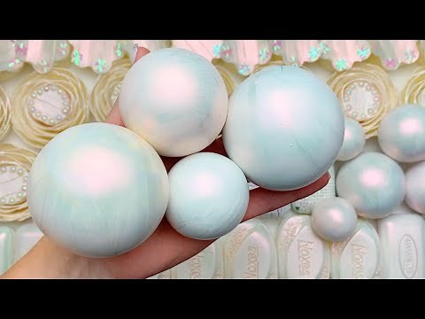 Compilation set★ASMR SOAP★Crushing soap★Cutting soap cubes★FOAM&GLITTER&STARCH★