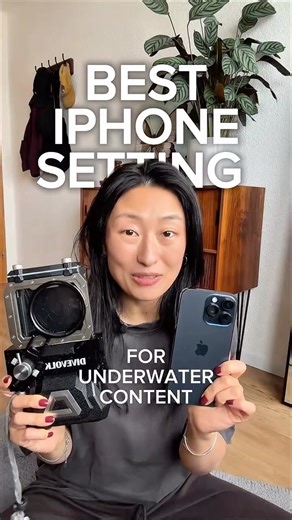 🌊 Ocean Nomad • Freediving on Instagram: "This is the exact iPhone settings I use for creating my underwater photos and videos, what I do before & after a dive, and how I avoid foggy lenses (this part alone saves so many clips). 👉If you want to know more about my full underwater workflow: how I actually film underwater, how I move, frame shots, and what I pay attention to while diving, comment “UNDERWATER” below, I will sent everything straight to your DMs. 📱DIVEVOLK underwater phone case: us