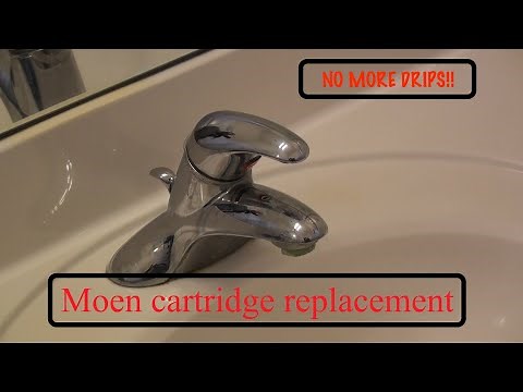 Moen Bathroom Sink Cartridge Replacement