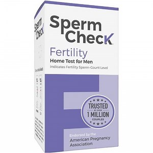 Fertility Sperm Count Test for Men, at Home Sperm Test, Easy to Read Results, Over 98% Accurate