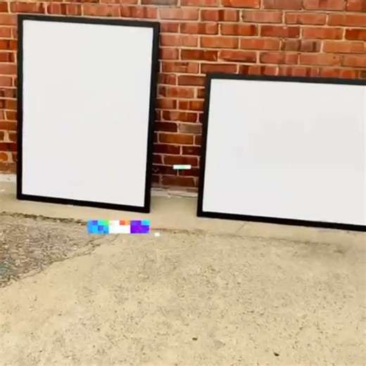 Watch picture frames large wood frame on Amazon Live