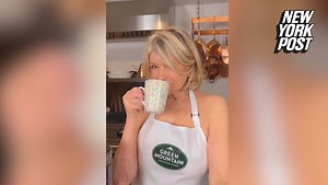 Martha Stewart, 81, goes topless to promote coffee brand