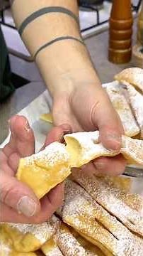 CHIACCHIERE FACILISSIME, frappe, bugie, ricetta facilissima