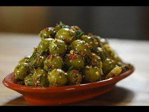 Spicy Green Olives | Cooksmart | Sanjeev Kapoor Khazana