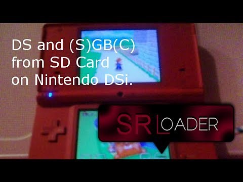 SRLoader (now TWiLight Menu++) - DS and (S)GB(C) from SD Card on DSi