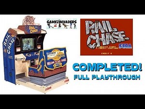 Sega's RAIL CHASE! Arcade Shooter Completed! Full Playthrough! Retro Gun Game!