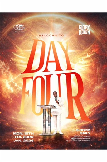 🔥🔥 All glory to God for an explosive Day 4 of Glory Reign 🔥🔥 The heavens were open, the atmosphere was charged, and God moved with undeniable power. Chains were broken, faith ignited, and testimonies were released. Just 1 day left — the fire is still burning! Don’t watch from afar. Come and experience the fullness of God’s glory. #gloryreign #fypppppppppppppppppppppppp #salvationministries