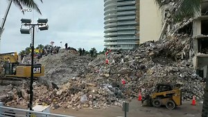 Search and rescue efforts resume in Surfside as Hurricane Elsa takes aim