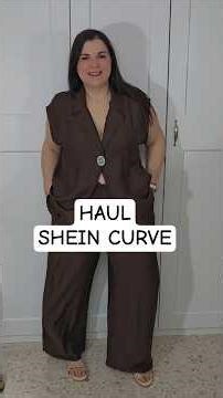 🛍SHEIN CURVE HAUL I'm trying on EVERYTHING 💕 #sheintrends
